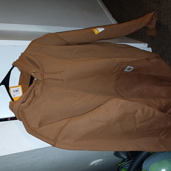 Carhartt Brown Hoodie - Picture 1 of 3